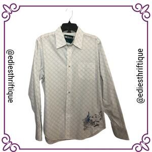 Billabong Men's Casual Long Sleeve Cotton Blend Shirt Medium